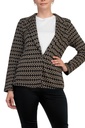Blazer de punto Jacquard