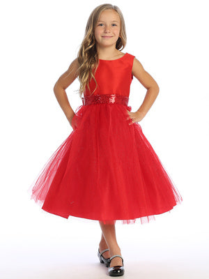 Vestido de tul Shantung & Sparkle