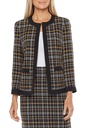 Blazer de crepé con cuello entallado (copia)