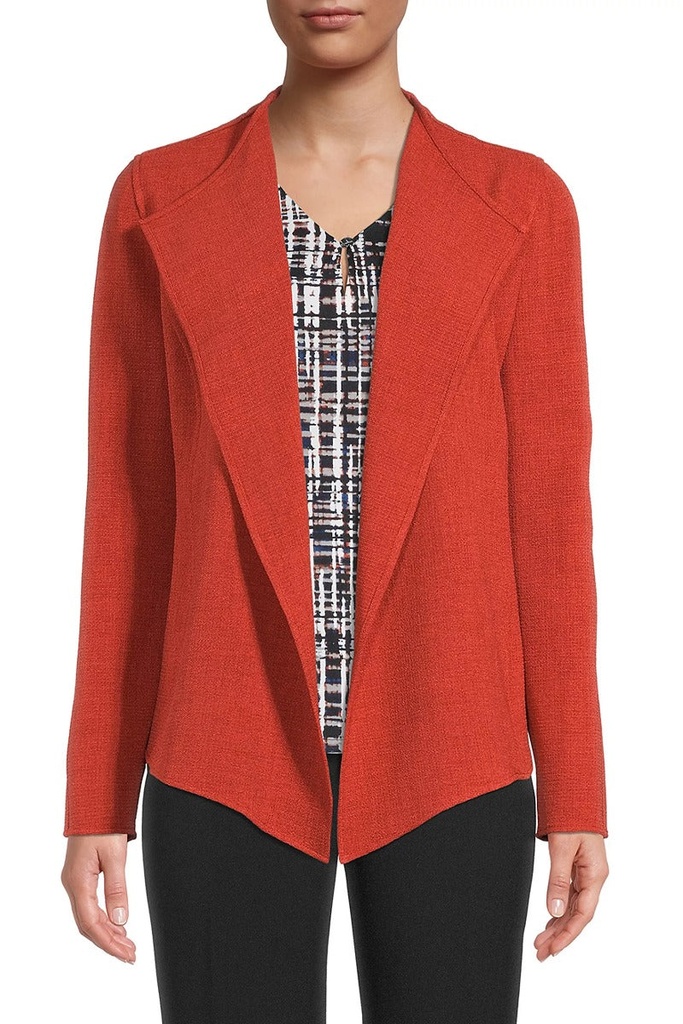 Chaqueta con frente abierto