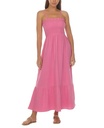 Vestido Playero con corpiño elástico