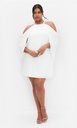 Vestido Karlee con cuello halter