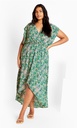 Vestido midi floral Ditsy
