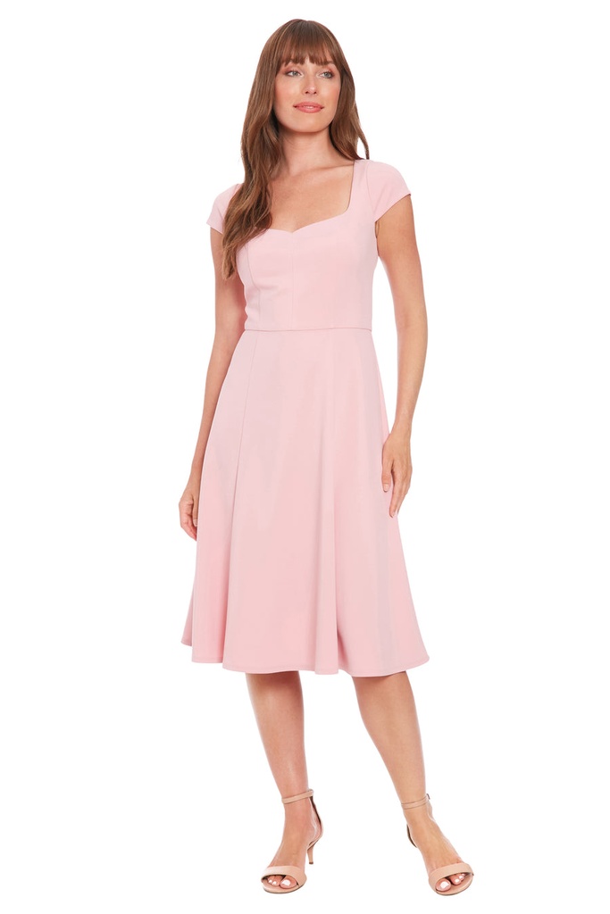 Vestido con escote corazon Lisa