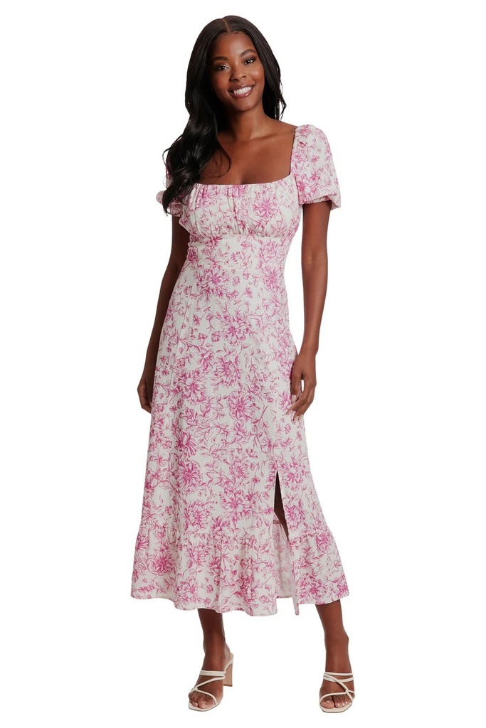 Vestido con manga corta