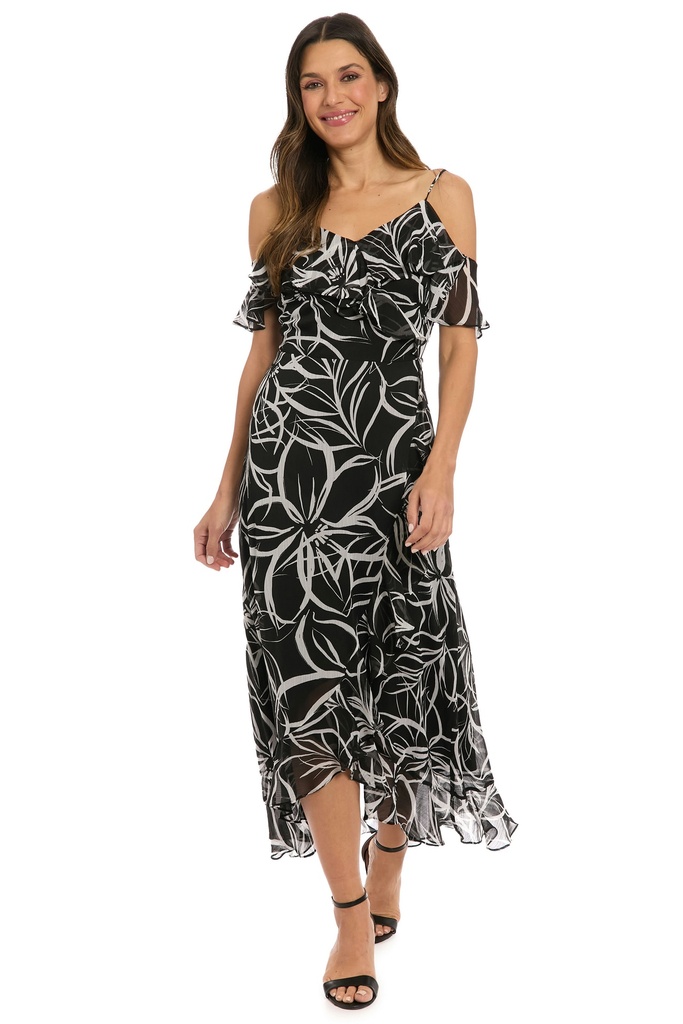 Vestido Kavita con print floral