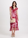 Vestido maxi floral Alessandra