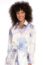 Blusa formal metálica con capas (copia)