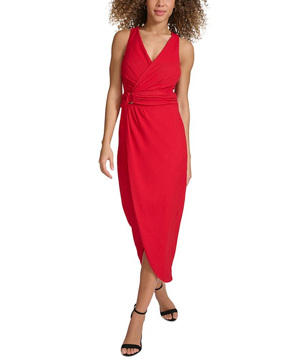 Vestido acampanado con cinturón (copia)