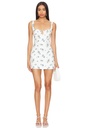 Vestido mini de mezclilla Ecru (copia)