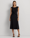 Vestido de jersey con twist al frente