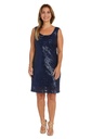 Vestido corto de lentejuelas