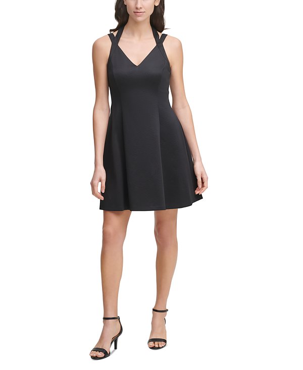 Vestido cruzado de gasa Ryder (copia)