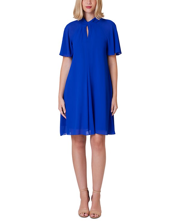 Vestido con inserciones de malla (copia)