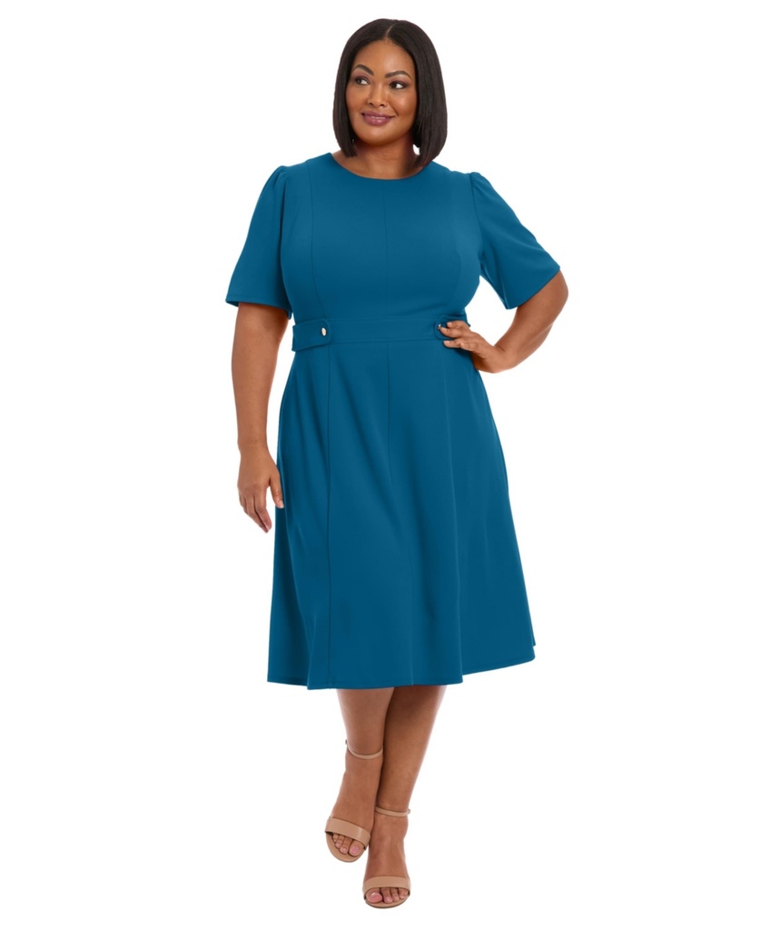 Vestido con manga corta Quill