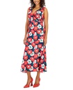 Vestido maxi de estampado floral