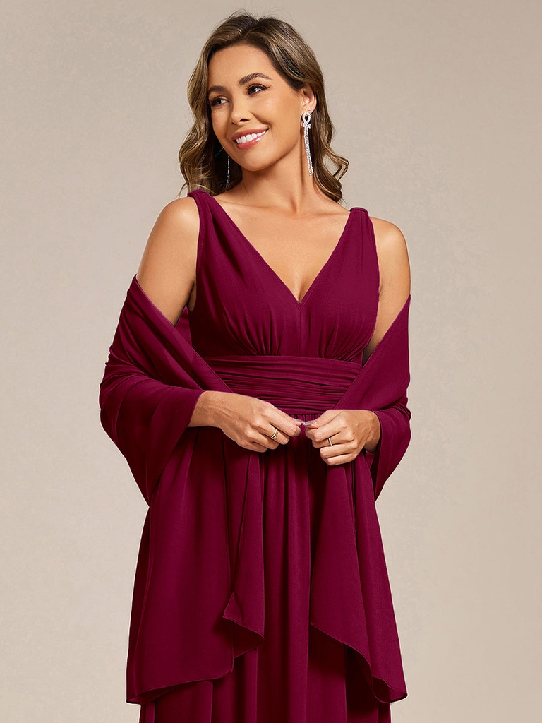 Elegante chal de gasa