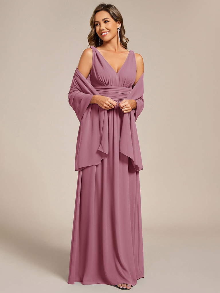 Elegante chal de gasa