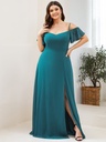 Vestido con hombros descubiertos