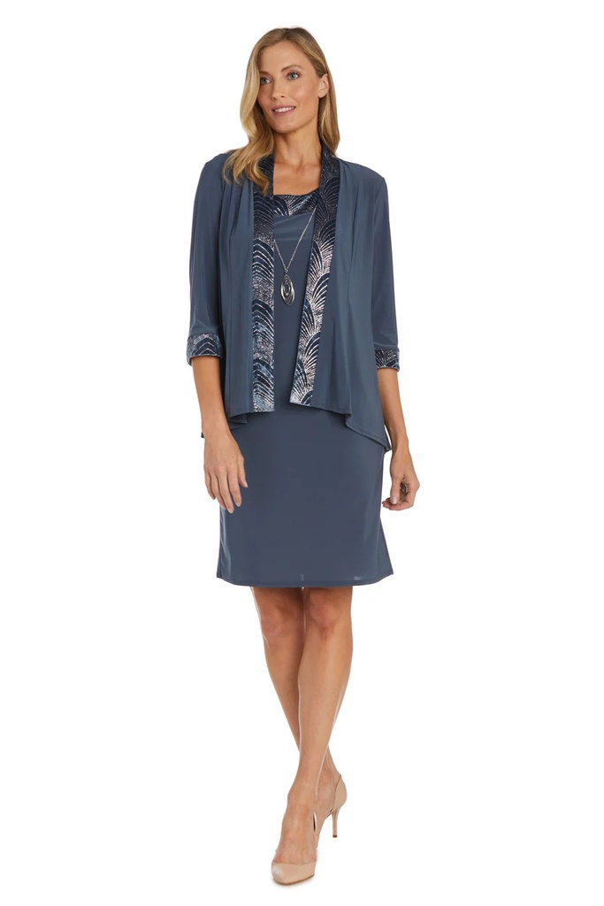 Vestido 2 en 1 con ribete de terciopelo (copia)