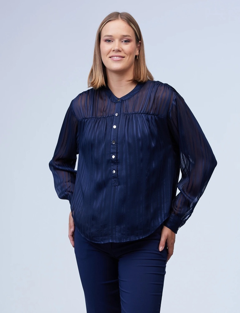 Blusa con botones de vestir
