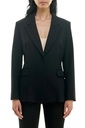 Blazer con detalle de encaje en espalda