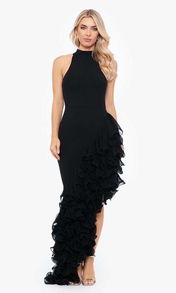 Vestido con corpiño con brillantes (copia)