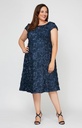 Vestido corto de encaje Audrey Rosette
