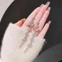 Aretes con diamantes de gota de agua (copia)