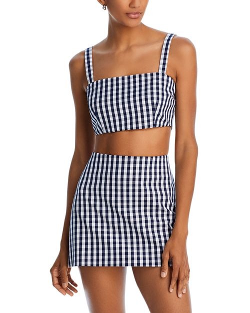 Top a cuadros vichy Carlotta