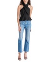 Blusa de escote halter cruzado
