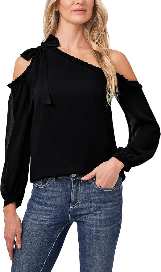 Blusa de un hombro descubierto