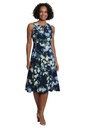 Vestido con escote de cerradura