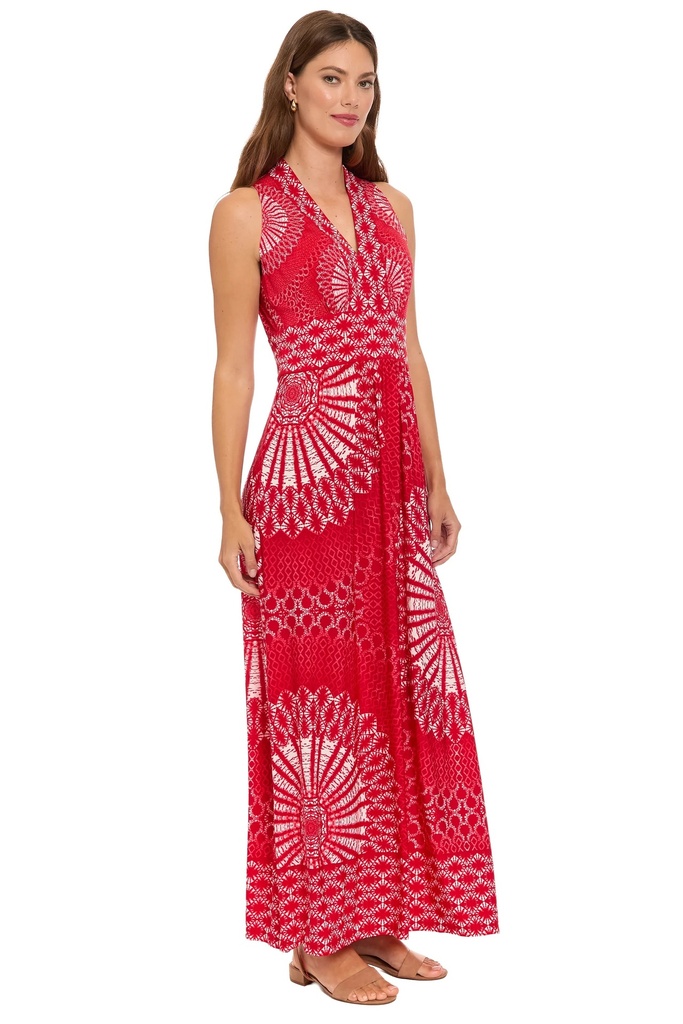 Vestido Maxi estampado
