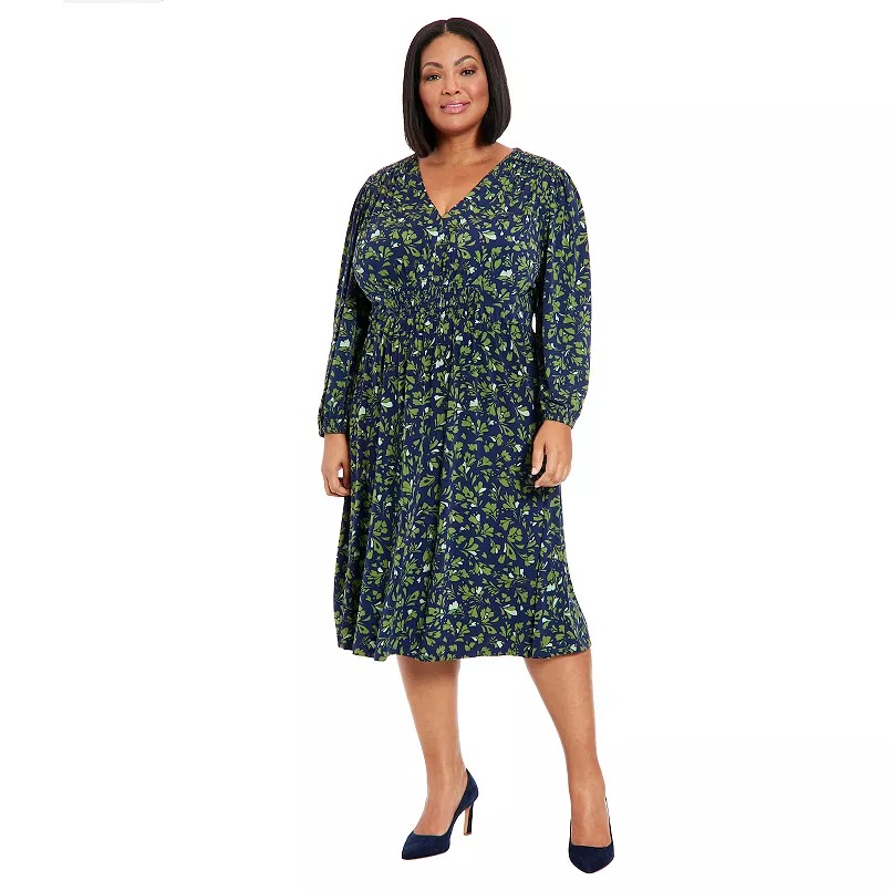 Vestido con estampado floral