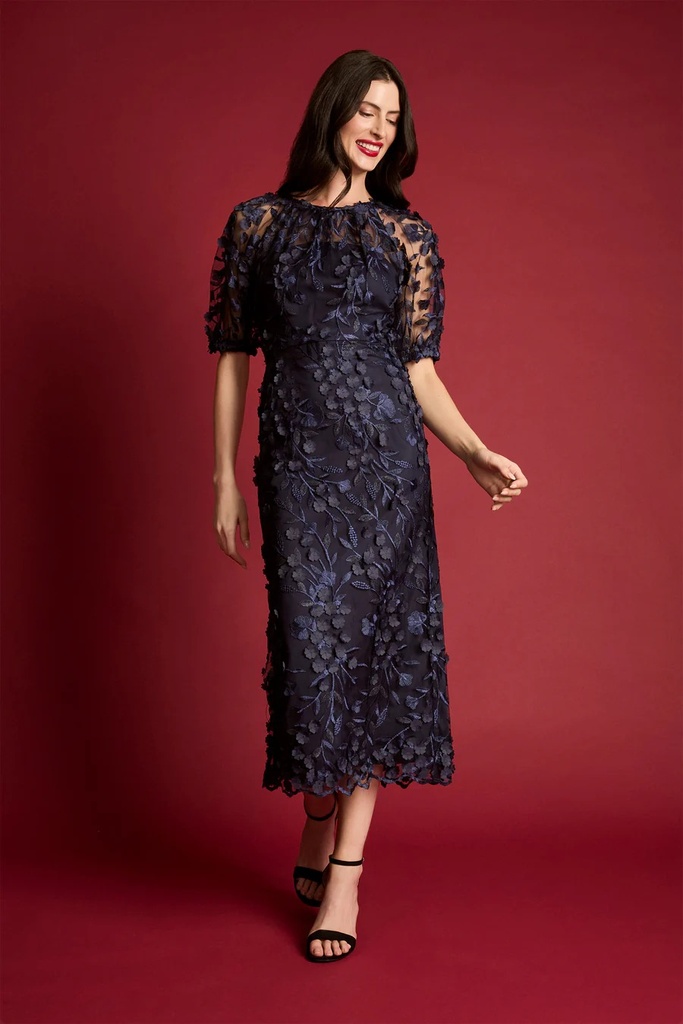Vestido midi floral Marigold