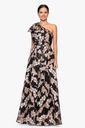 Vestido floral de un sólo hombro Jossane