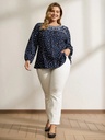 Blusa floral de estilo Bohemio
