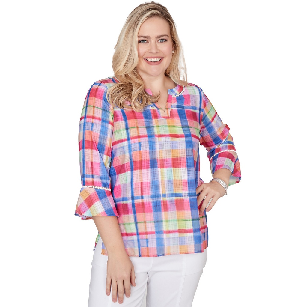 Blusa con estampado acuarela