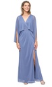 Vestido con escote cruzado