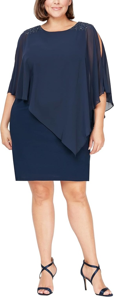 Vestido con detalles de cuentas