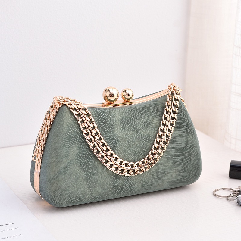 Bolso de doble correa de cadena