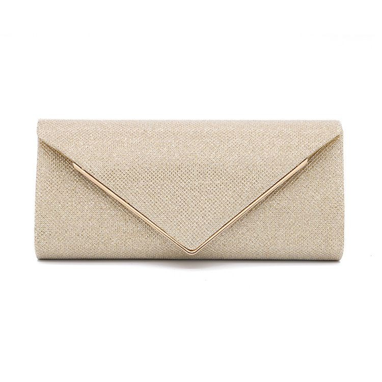 Bolso brillante tipo sobre
