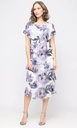 Vestido floral en capas