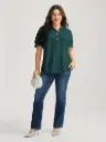 Blusa con mangas abulladas 