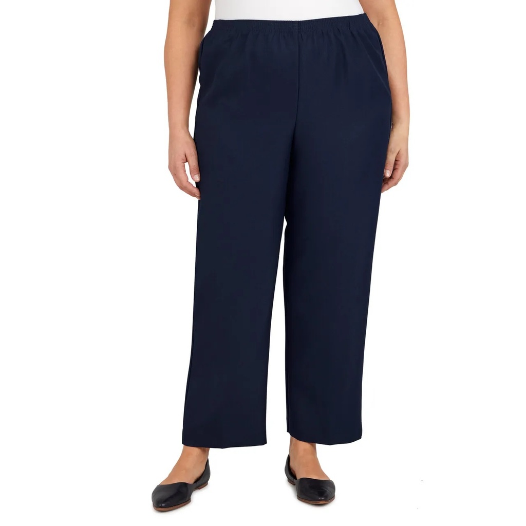 Pantalón cintura elástica tiro medio
