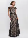 Vestido de maya con flores 3D