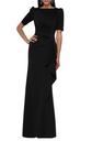 Vestido largo con volantes