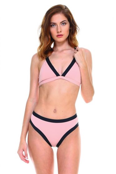 Calzoneta de 2 piezas con bandas en contraste