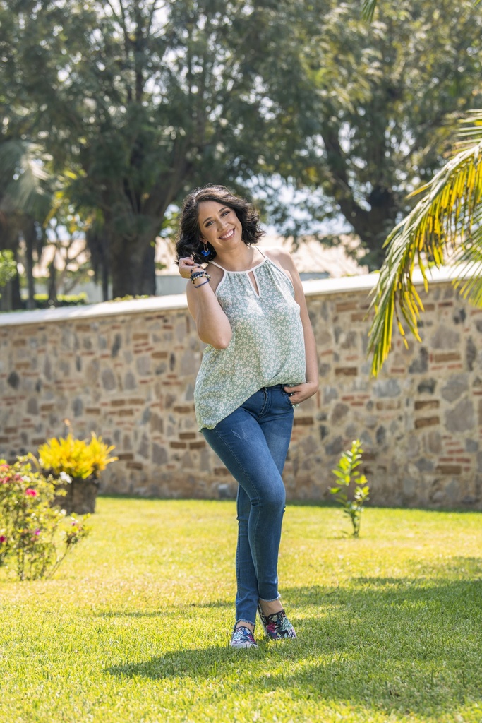 Top floral Halter